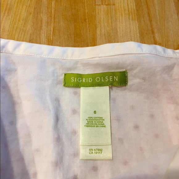 Circle Patterned Sigrid Olsen Skirt Size 6, excellent condition - Picture 2 of 2